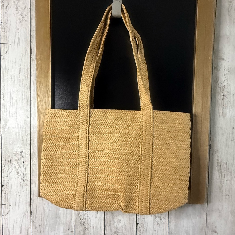Draper James Everyday Straw Shoulder Bag - Natural - Picture 3 of 8